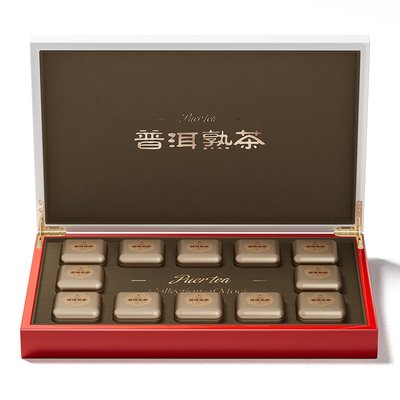 高档亮光漆小罐装茶叶木盒